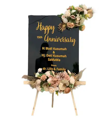 Papan Bunga Akrilik Kesimpar